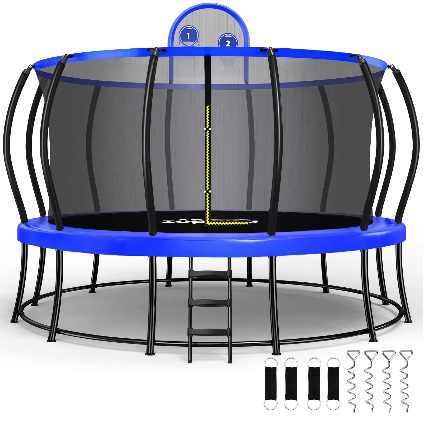 1800LBS Double Frames Trampoline