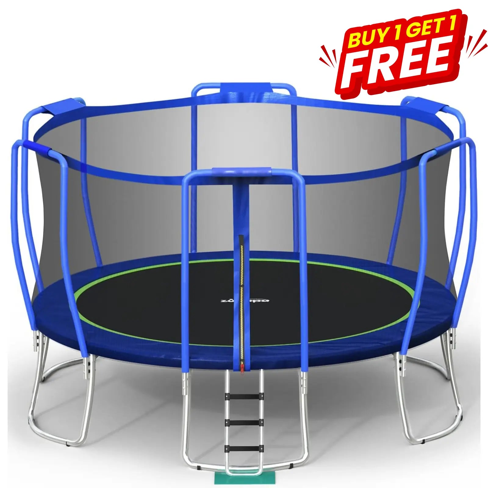 1500LBS Upgraded Trampoline 10-16FT