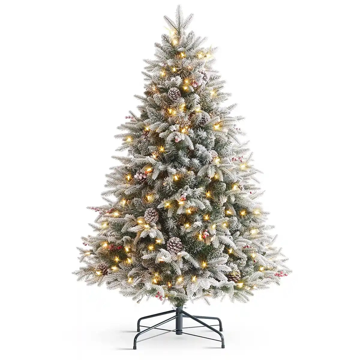 4.5FT Snow Flocked Christmas Tree#size_4.5FT